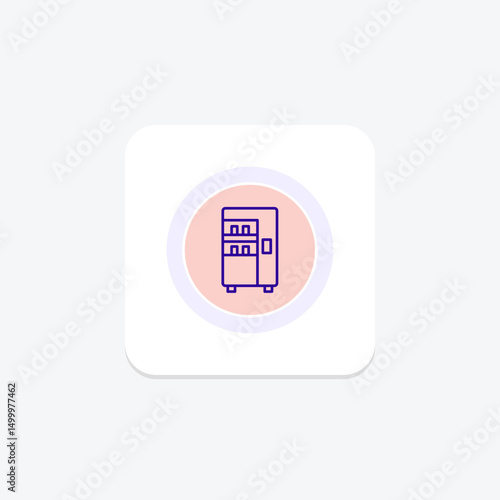 Vending Machine, vector, pixel perfect, illustrator file