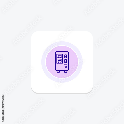 Yogurt Vending, vector, pixel perfect, illustrator file
