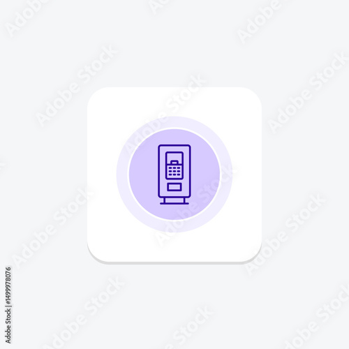 Phone Charger Vending, vector, pixel perfect, illustrator file