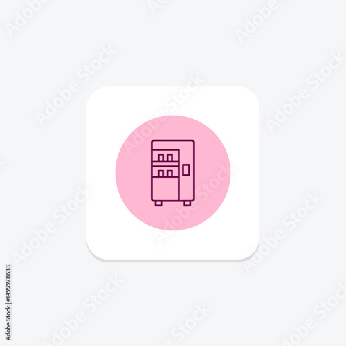 Vending Machine, vector, pixel perfect, illustrator file