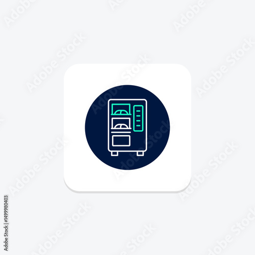 Bento Vending, vector, pixel perfect, illustrator file