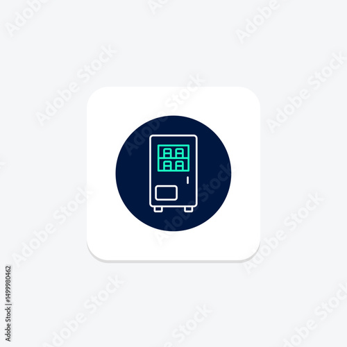 Protein Bar Vending, vector, pixel perfect, illustrator file