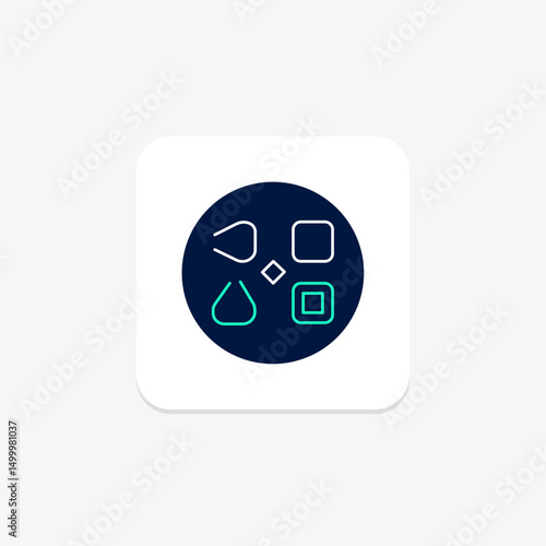 Item Selector Buttons, vector, pixel perfect, illustrator file