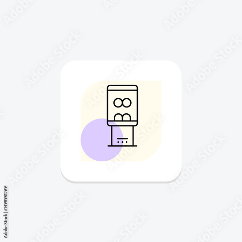 Candy Vending, vector, pixel perfect, illustrator file