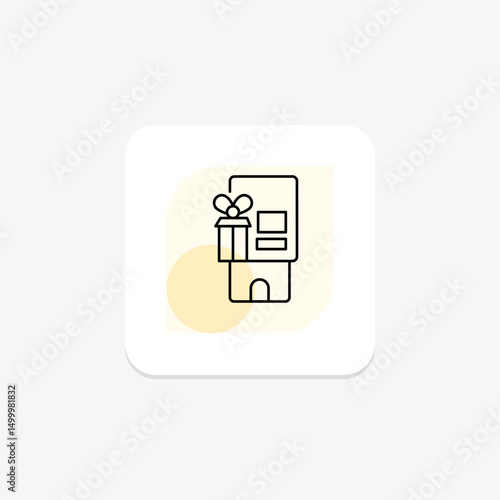 Gift Card Vending, vector, pixel perfect, illustrator file
