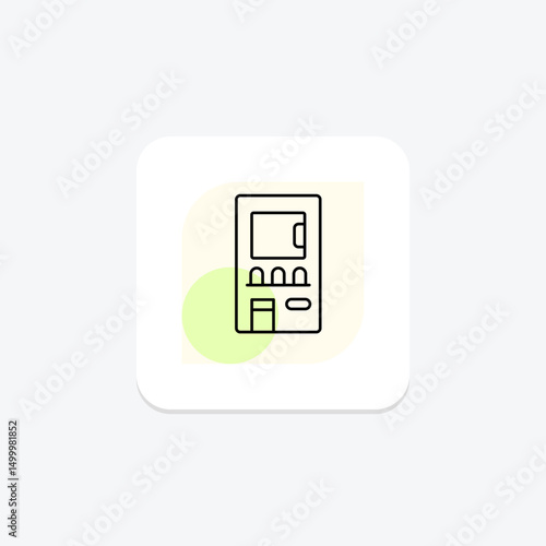 Nail Polish Vending, vector, pixel perfect, illustrator file