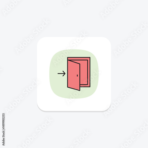Restock Door, vector, pixel perfect, illustrator file