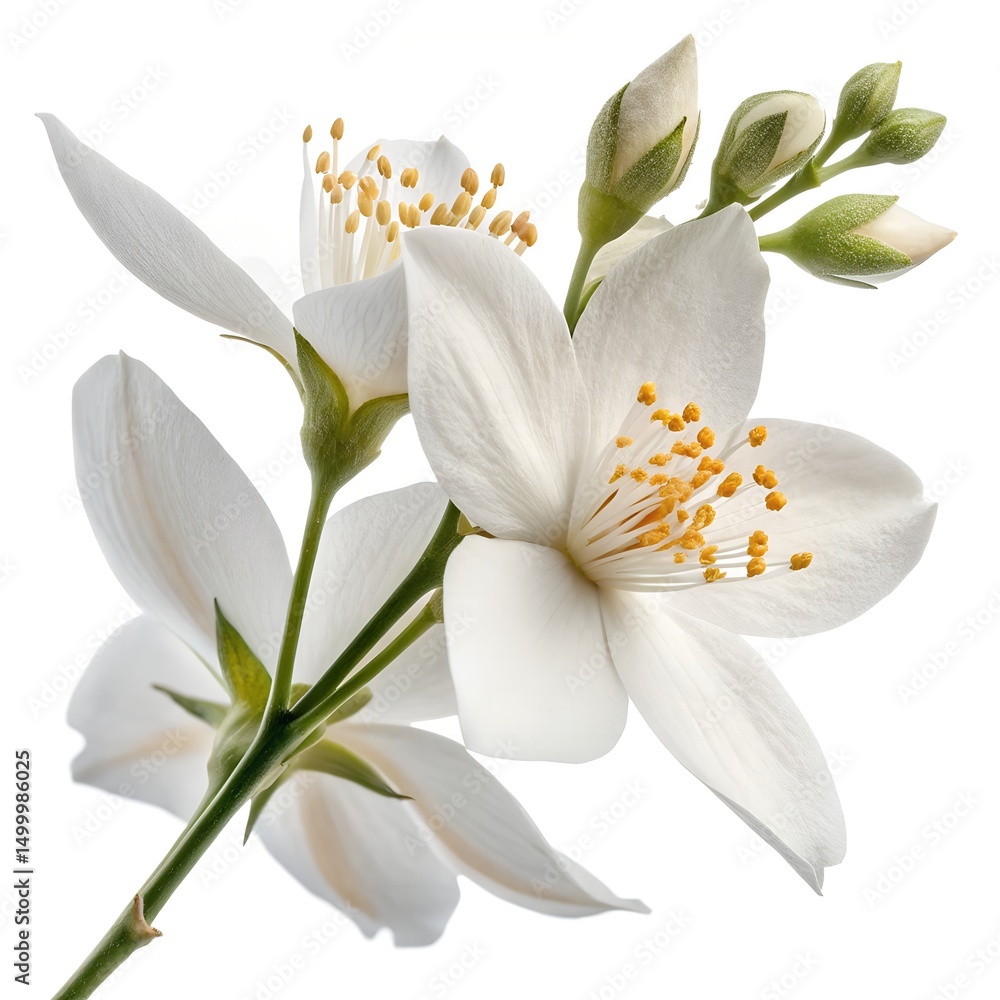 Obraz premium white lily flower