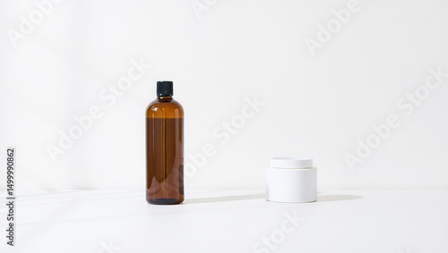 Sleek Modern Dune-Shaped Product Display with Ample Copy Space