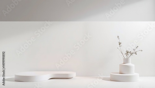 Sleek Lines and Geometric Forms  A Modern Aesthetic Composition