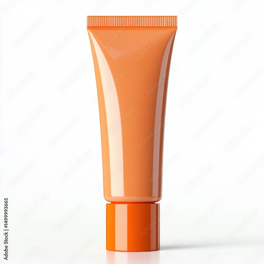 tube of cream isolated on white tube of cream isolated on white
