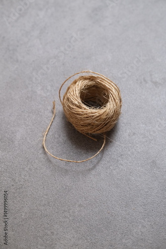 Rope isolated on a gray background
