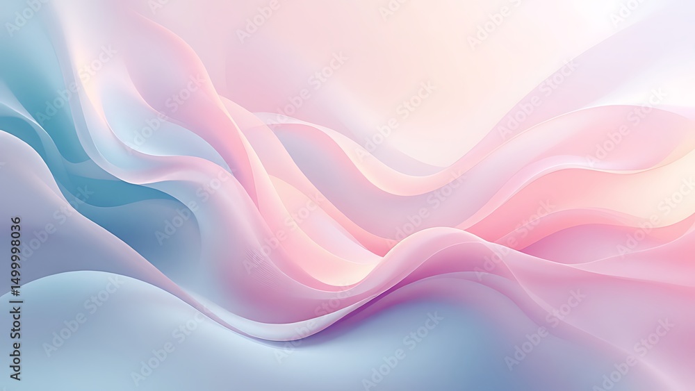 Delicate Wave Abstract Background Pastel Colors Smooth Flowing Lines Soft Subtle Gradient Design Delicate Wave Abstract Background Pastel Colors Smooth Flowing Lines Soft Subtle Gradient Design