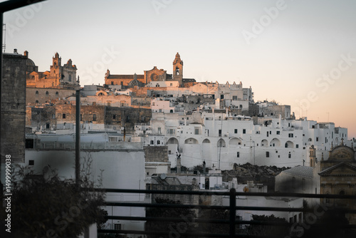 Ostuni, la citta bianca, Puglia, Italia.