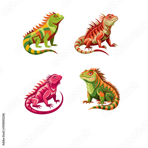 vector illustration of a dragon