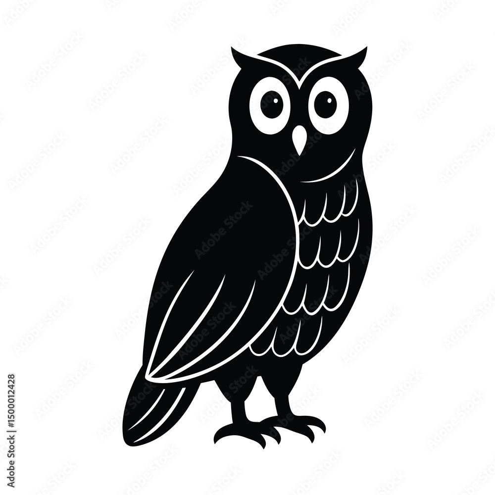 Fototapeta premium owl on a branch