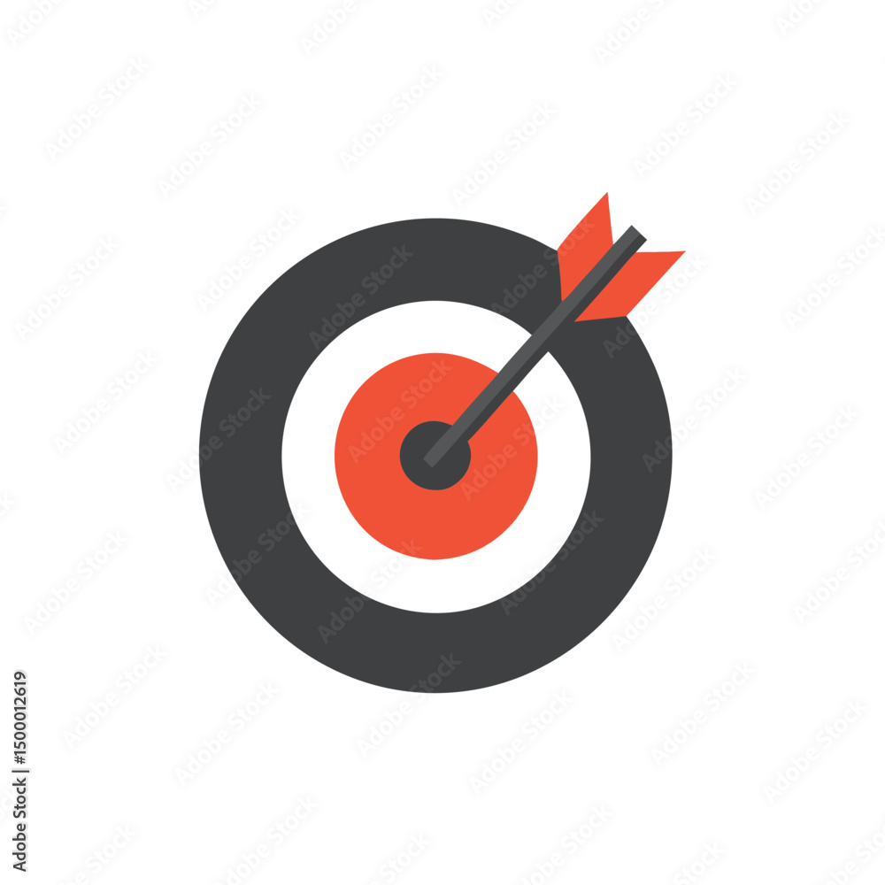 Hit Your Target Goal Setting icon Hit Your Target Goal Setting icon