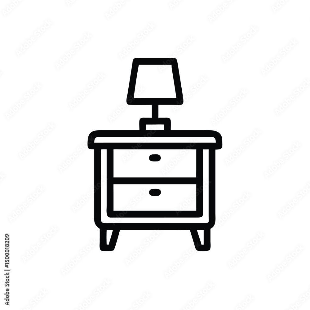 vector illustration of a kitchen stove