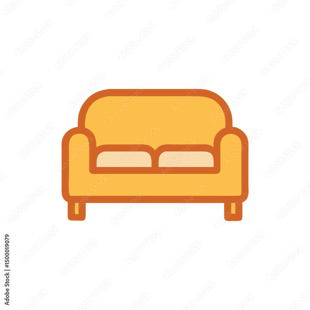 sofa isolated on white background sofa isolated on white background