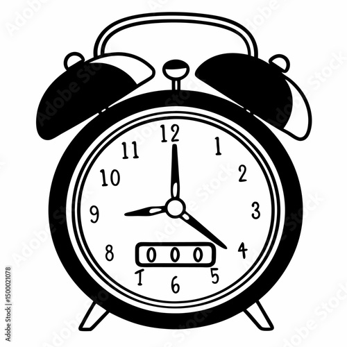 retro alarm clock