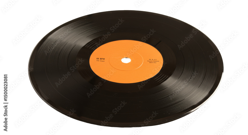 Isolated Vinyl Record Isolated Vinyl Record