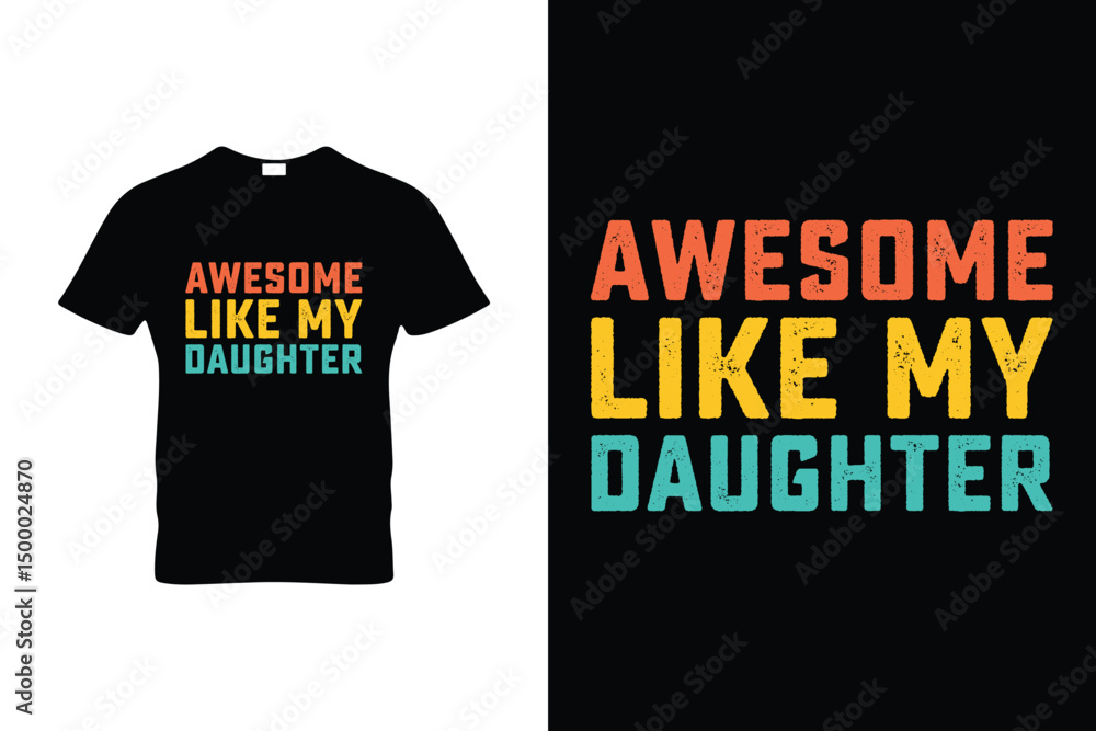 Fototapeta premium Funny Fathers Day Dad Tee T-Shirt