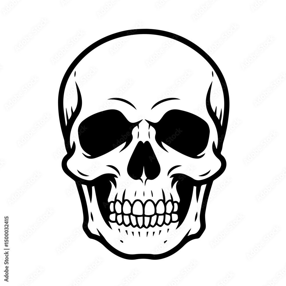 Halloween skull graphic design element. Detailed human skull illustration perfect for spooky season projects. This detailed skull image is ideal for Halloween invitations, posters, and themed merchand Halloween skull graphic design element. Detailed human skull illustration perfect for spooky season projects. This detailed skull image is ideal for Halloween invitations, posters, and themed merchand