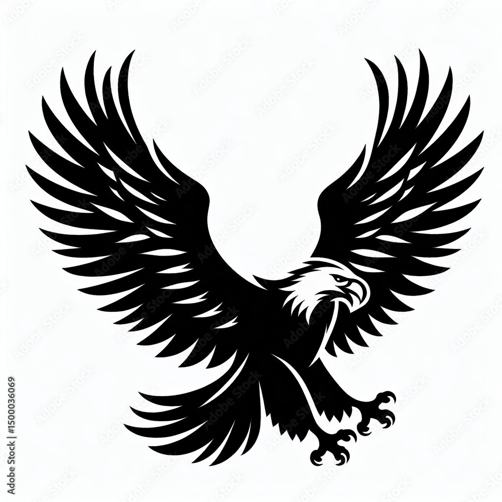 Obraz premium eagle Silhouette