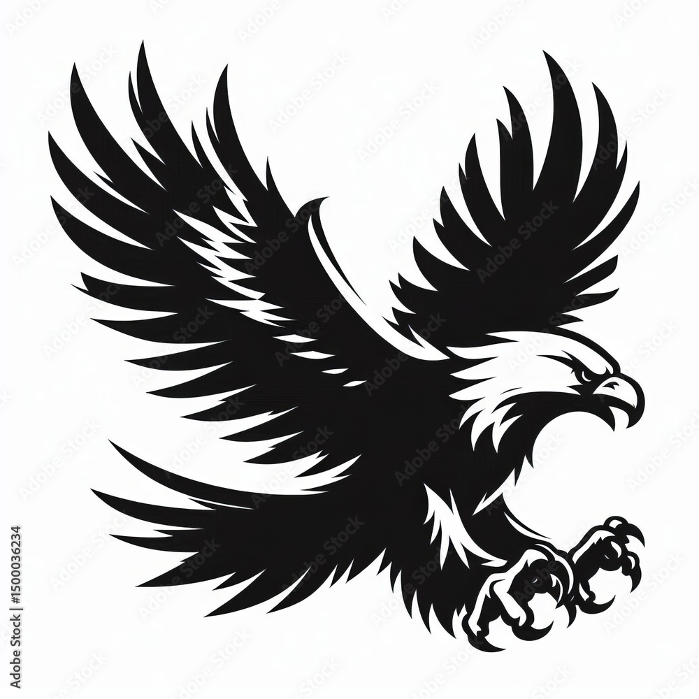 Obraz premium eagle Silhouette