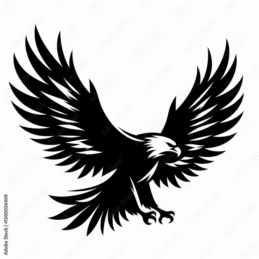 Obraz premium eagle Silhouette