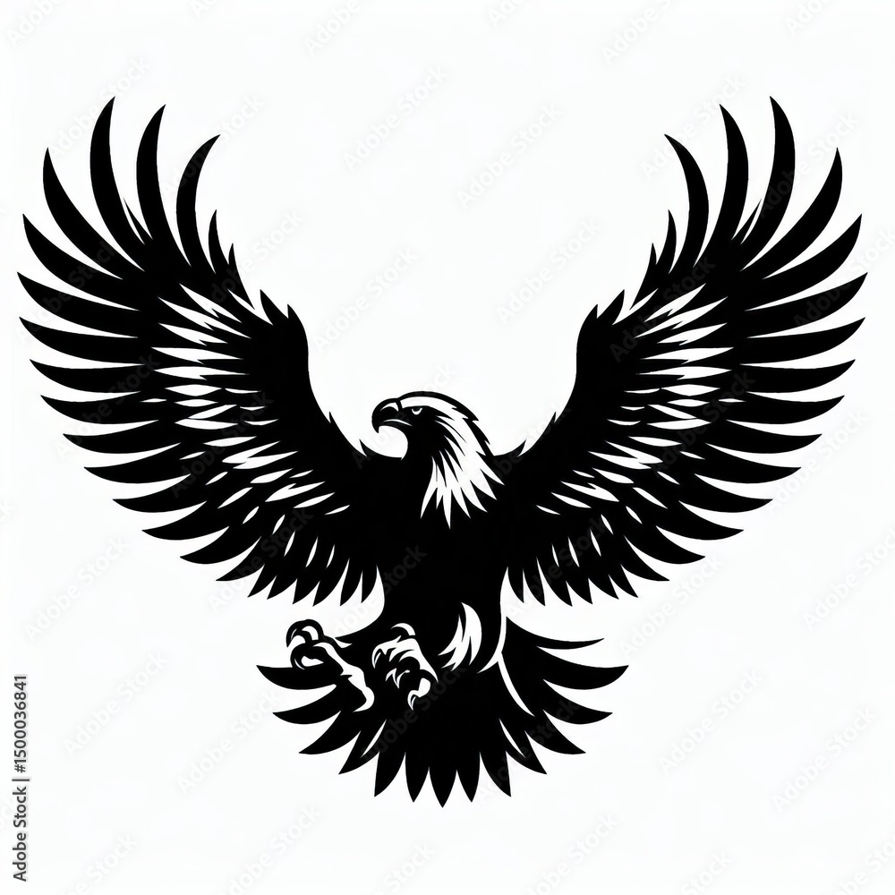 Obraz premium eagle Silhouette