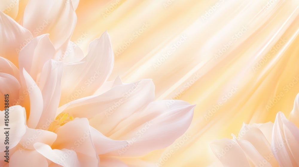Obraz premium Exquisite closeup, unveiling the delicate beauty of white flowers in full bloom