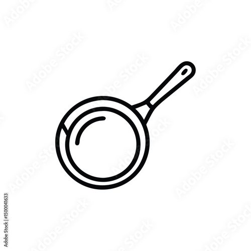 frying pan isolated on white