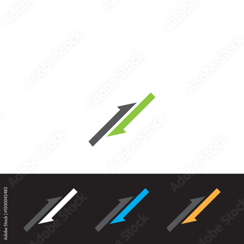 Arrow vector illustration icon