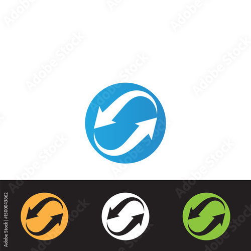 Arrow vector illustration icon