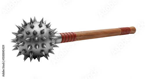 Bild auf Leinwand Isolated Medieval Mace