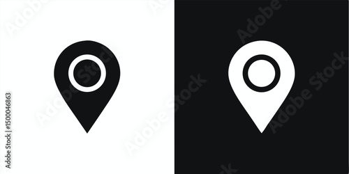A diverse set of vector map pointers and navigation icons for web and GPS location illustration