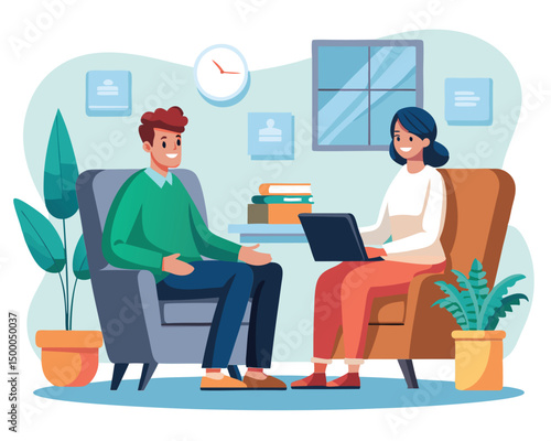 Business meeting. Coworkers collaborating in the office