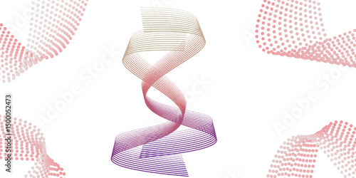 Abstract wavy pattern texture background. Design element.