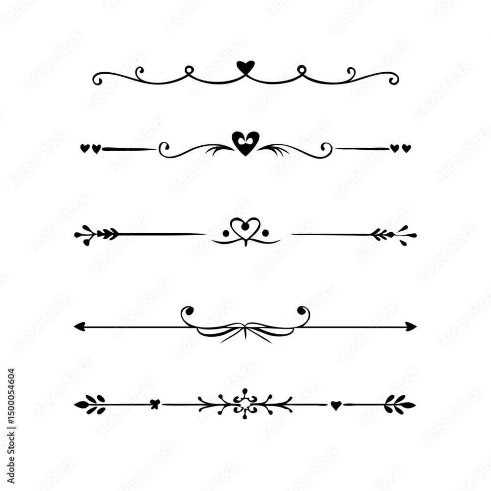 Hand drawn text dividers and graphic elements. Vector floral designs. Vintage ornament divider set.Hand drawn border collection for invitation,poster,banner.Retro decoration vector collection
Hand drawn text dividers and graphic elements. Vector floral designs. Vintage ornament divider set.Hand drawn border collection for invitation,poster,banner.Retro decoration vector collection