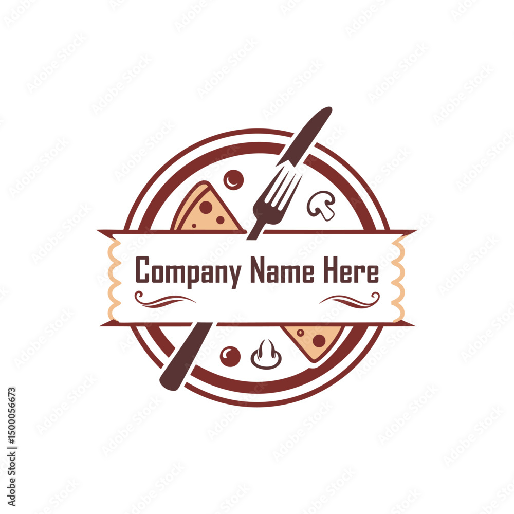 Fototapeta premium Restaurant Logo design