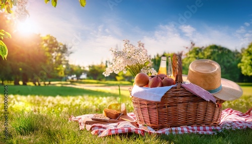 summer picnic photo