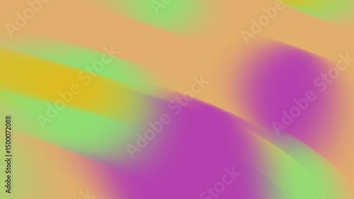 Abstract colorful background with vibrant hues of purple, green, and orange blending seamlessly