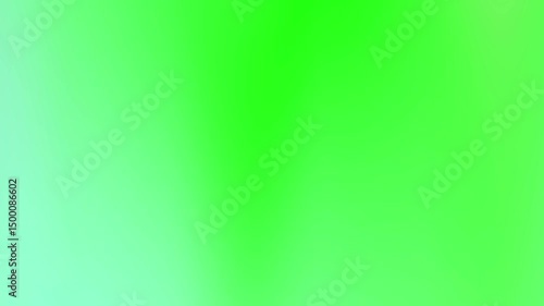 Vibrant green abstract background with smooth gradients, ideal for design and digital art