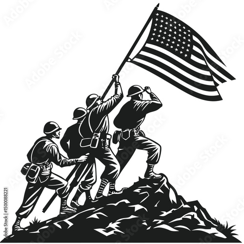 Iwo Jima Flag Raising A Powerful Symbol of Victory