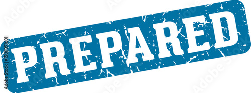 prepared rectangular sign. prepared stamp