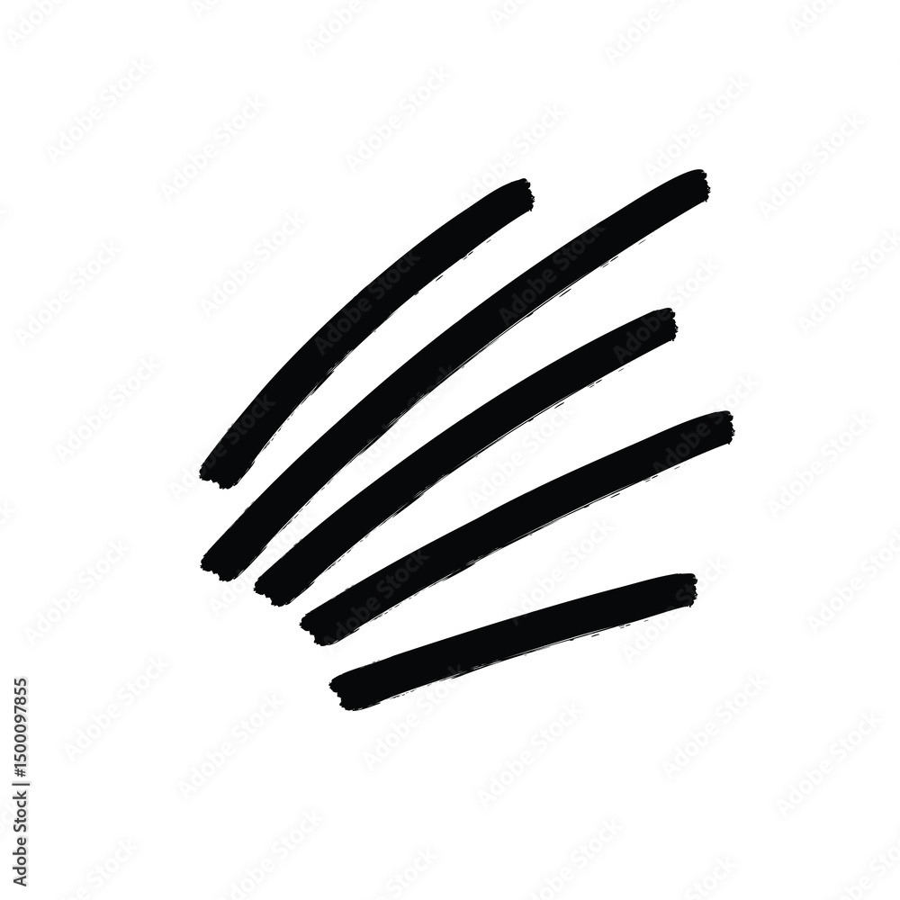 Abstract Brush Scribbles – Hand-Drawn Ink Lines and Doodles Set Abstract Brush Scribbles – Hand-Drawn Ink Lines and Doodles Set