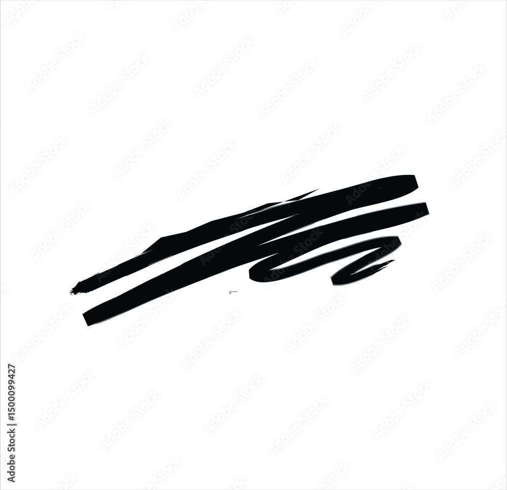 Abstract Brush Scribbles – Hand-Drawn Ink Lines and Doodles Set Abstract Brush Scribbles – Hand-Drawn Ink Lines and Doodles Set