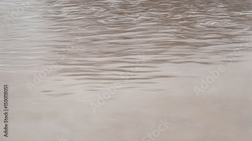 Abstract Beige Water Ripple Texture Background