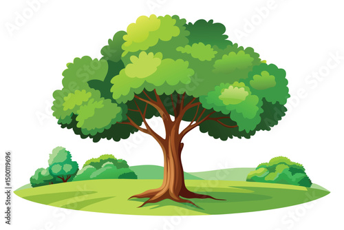 Tree in farmland